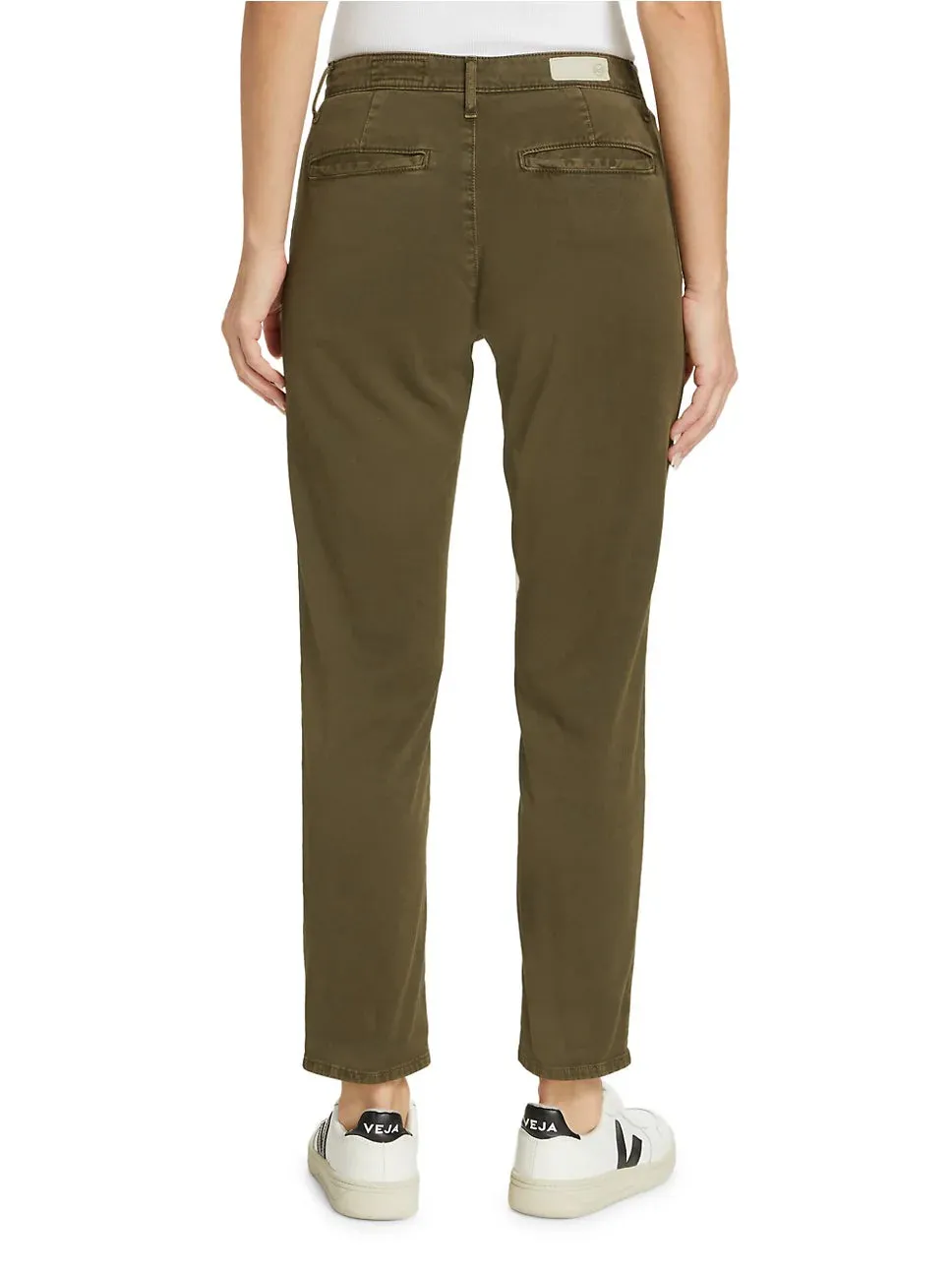 AG Caden Pant in Sulfer Shady Moss