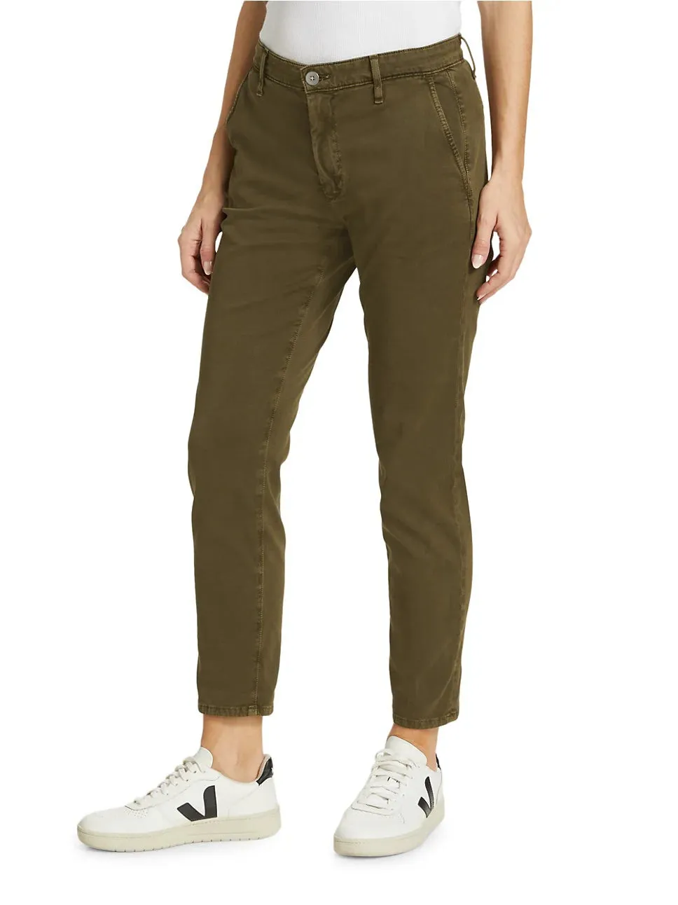 AG Caden Pant in Sulfer Shady Moss