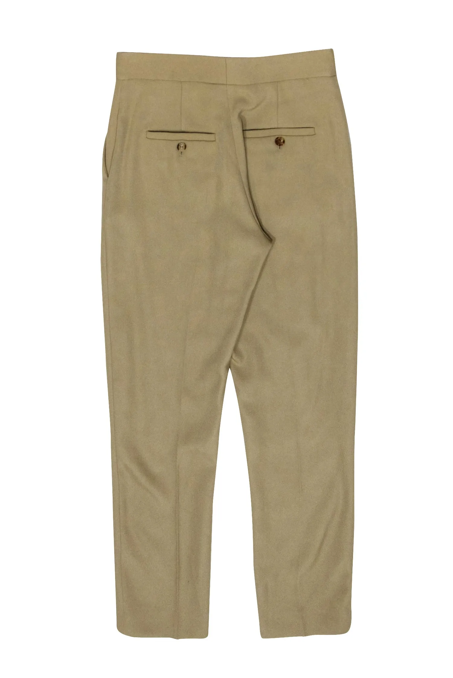 Burberry - Beige Tailored Dress Pant Sz 4