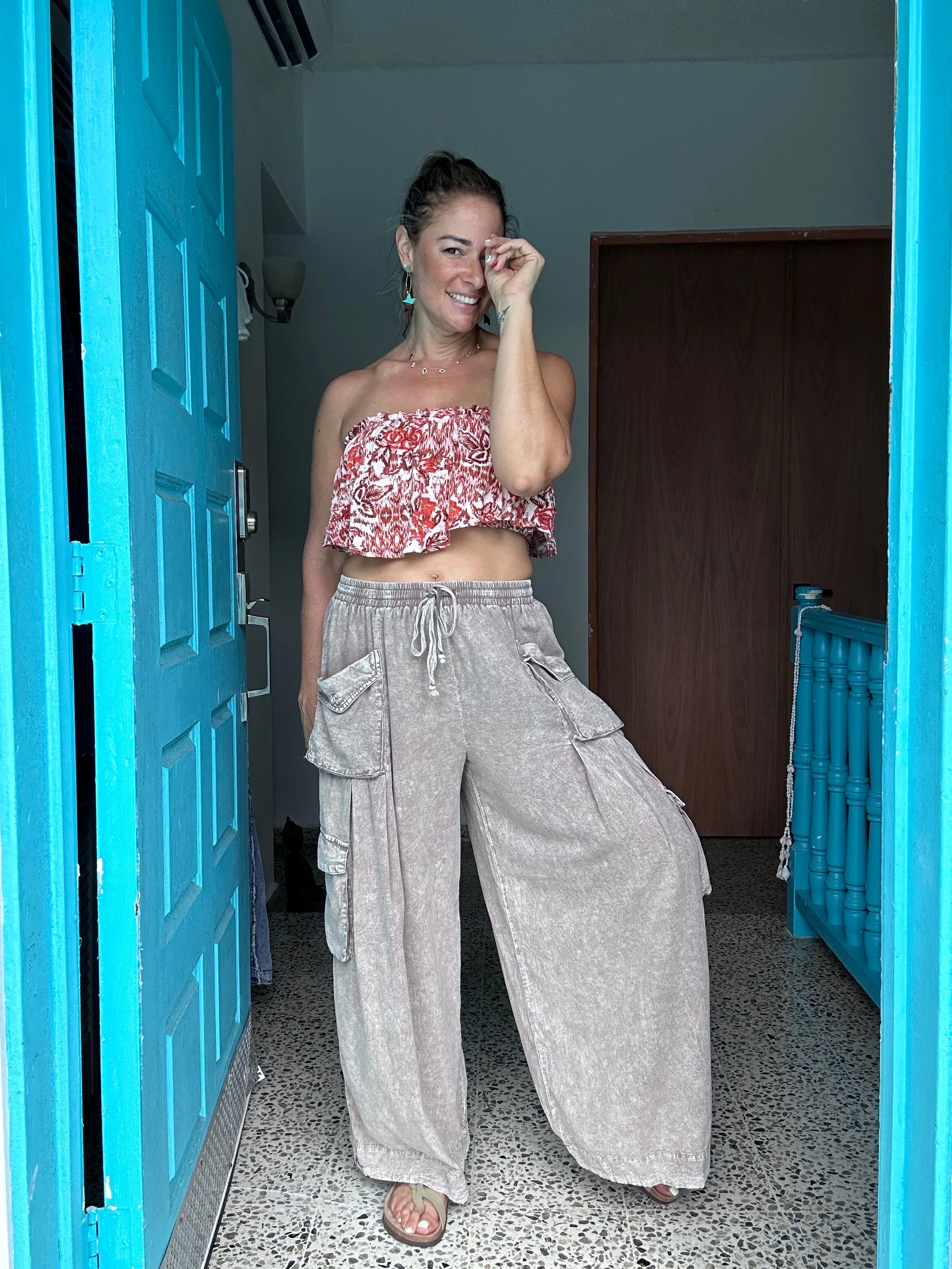 Cafe con Leche Wide Pants