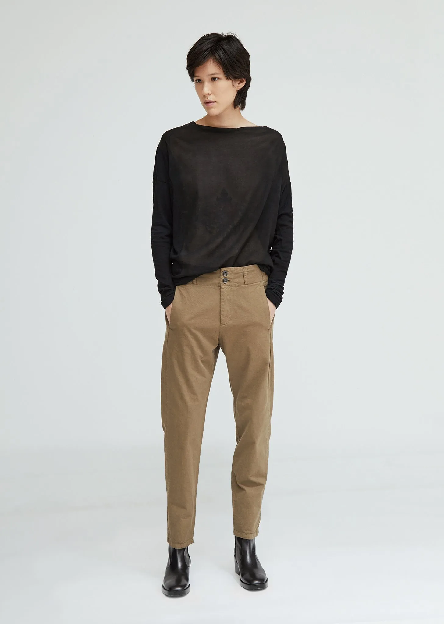 Cotton Garment Treated Pants