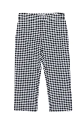 Derek Lam - Black & White Gingham Paints Sz 6