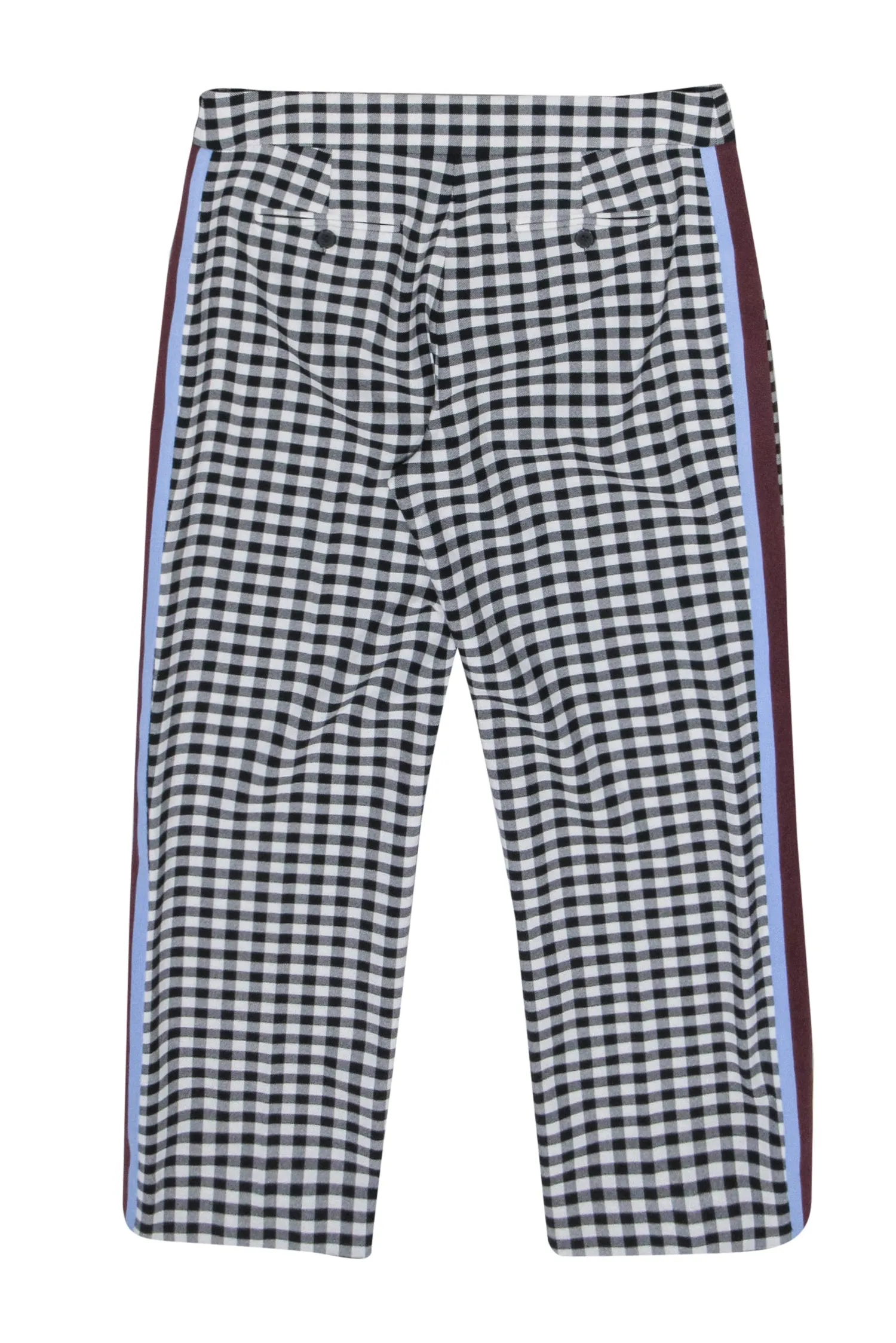 Derek Lam - Black & White Gingham Paints Sz 6