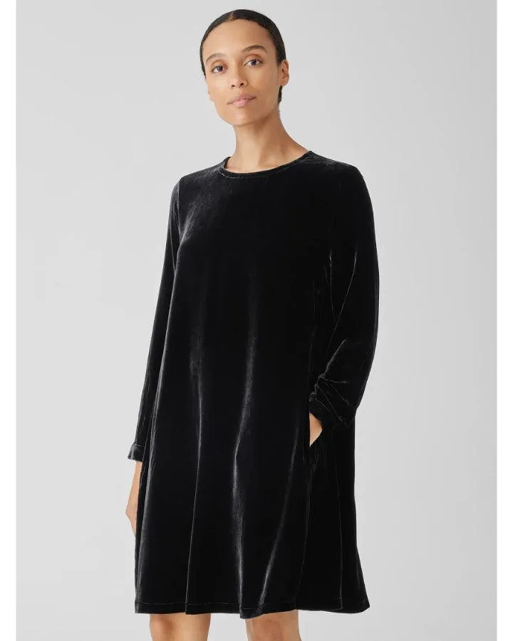 Eileen Fisher Velvet Knee Length Dress