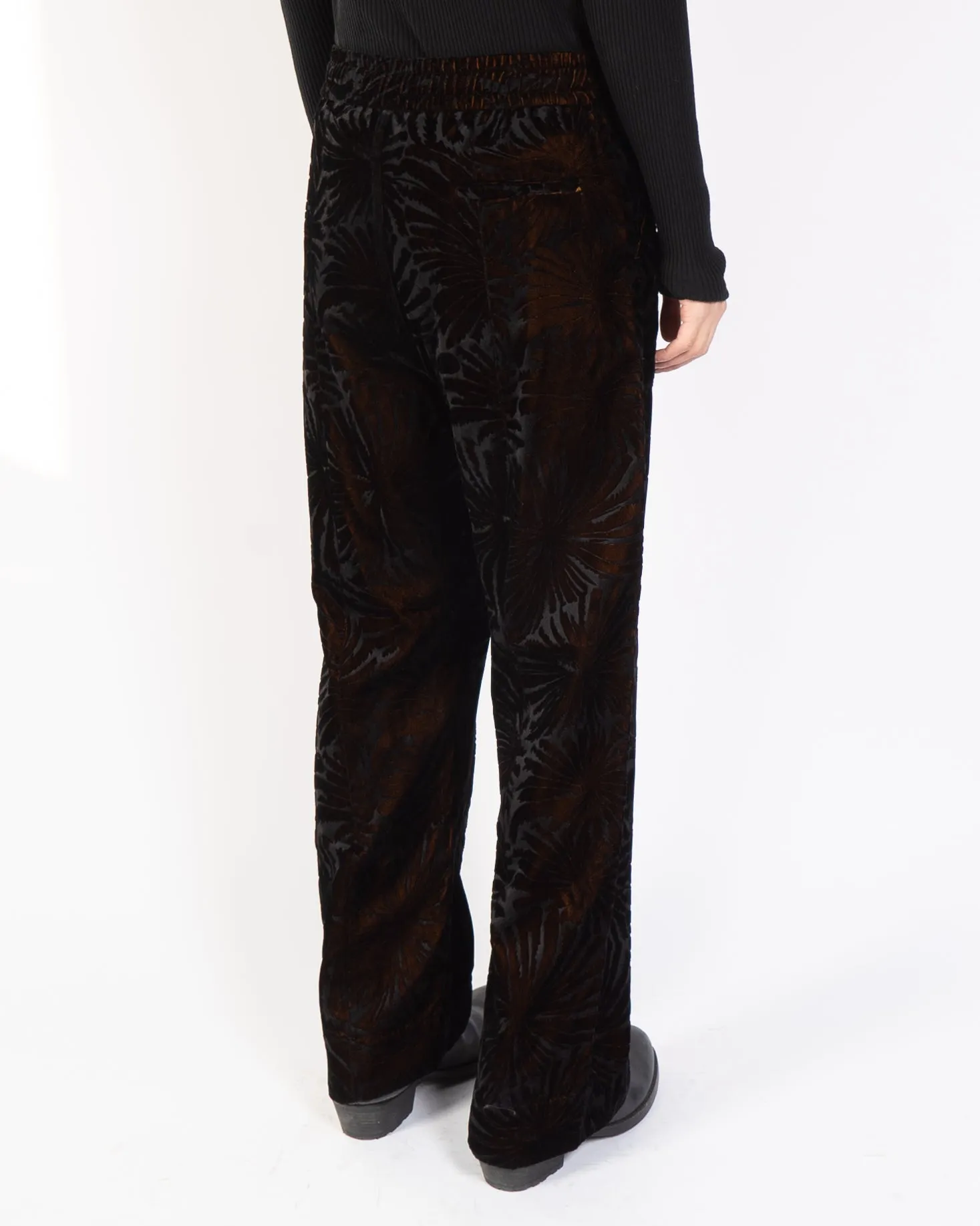 FW18 Floral Velvet Pyjama Trousers