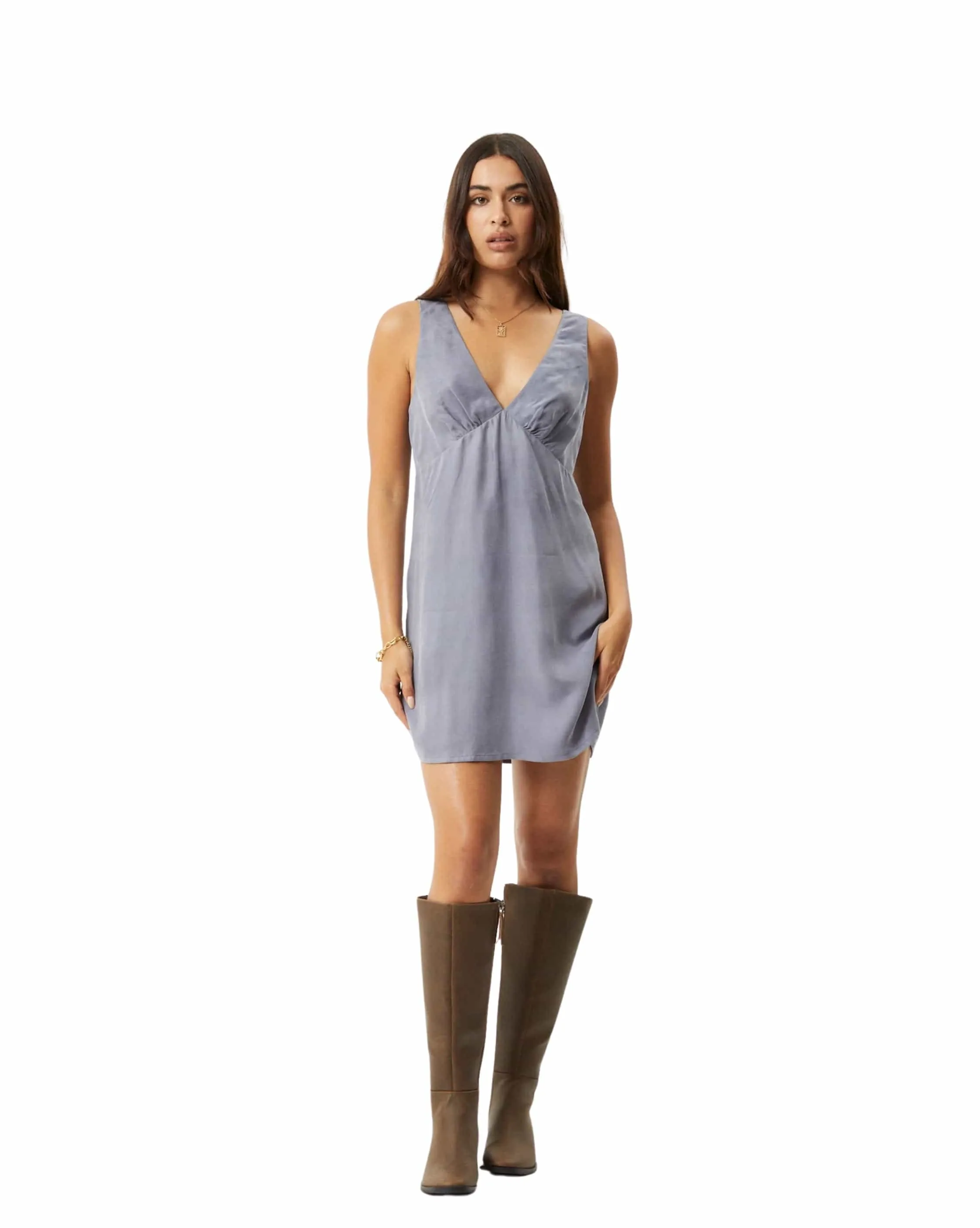 Grace Cupro Mini Dress