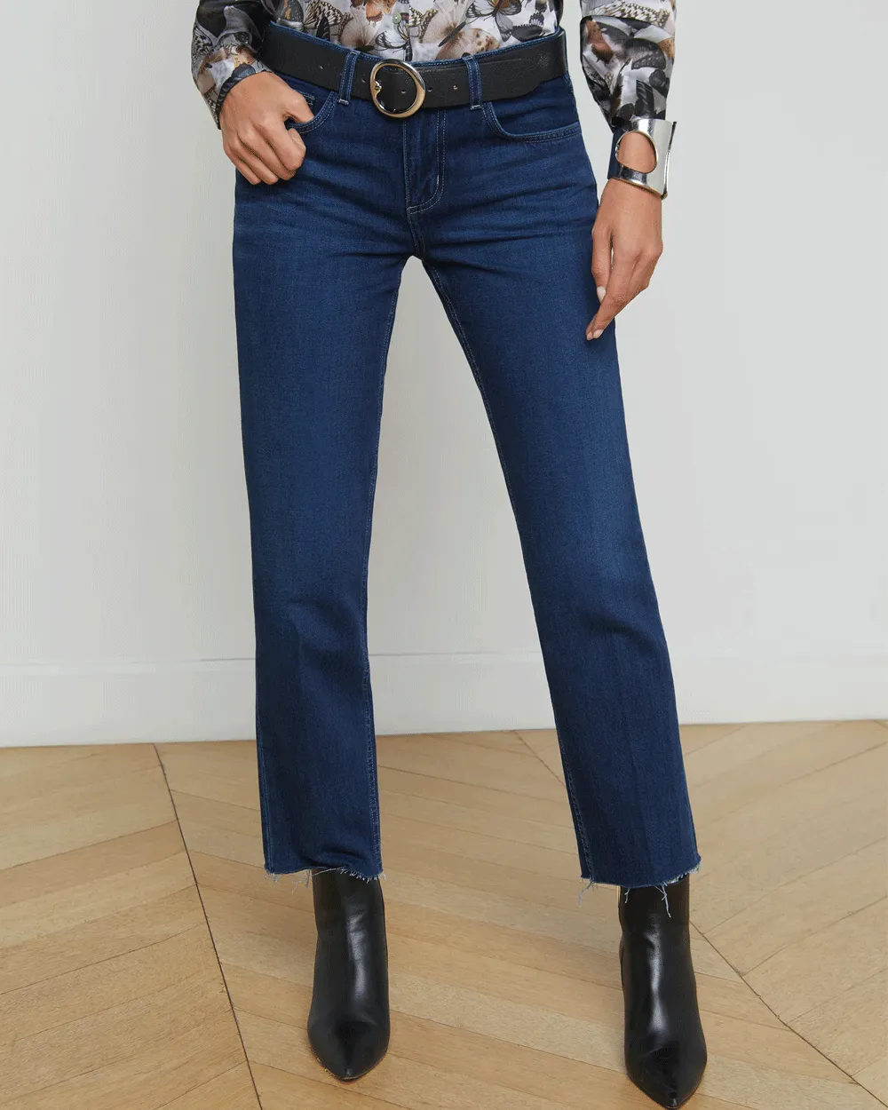 Harlan Milana Slouchy Stovepipe Jean