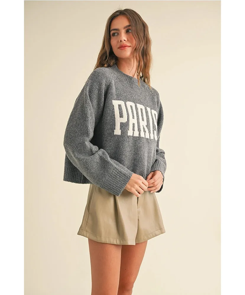 Hello Paris Wool Sweater