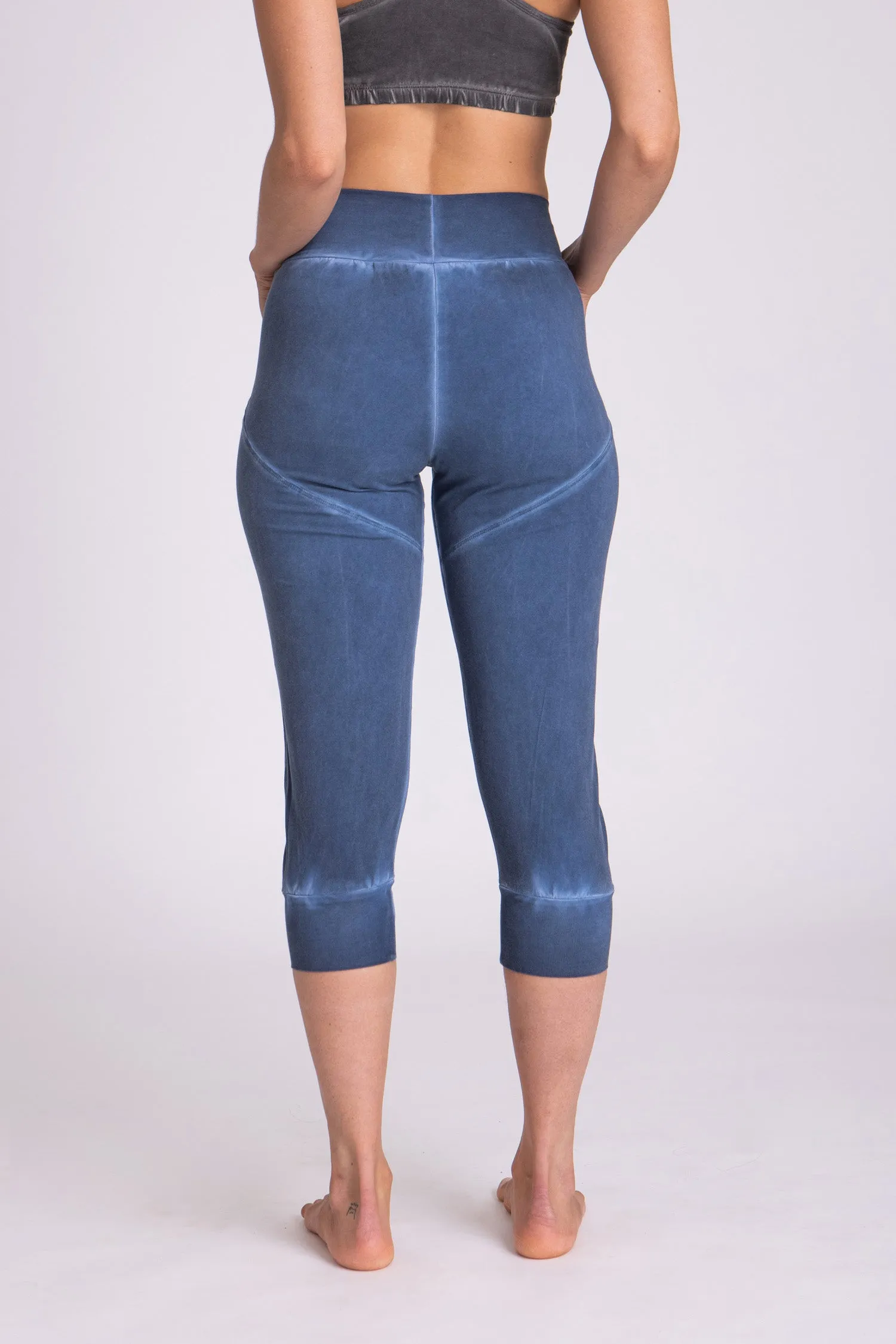 I'mPerfect Stonewash Slouchy Capri Pants 25%off