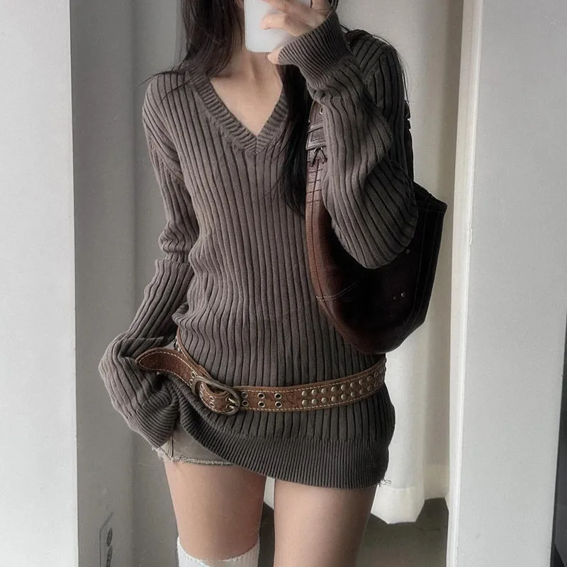 Inaya Knitted Long Sweater