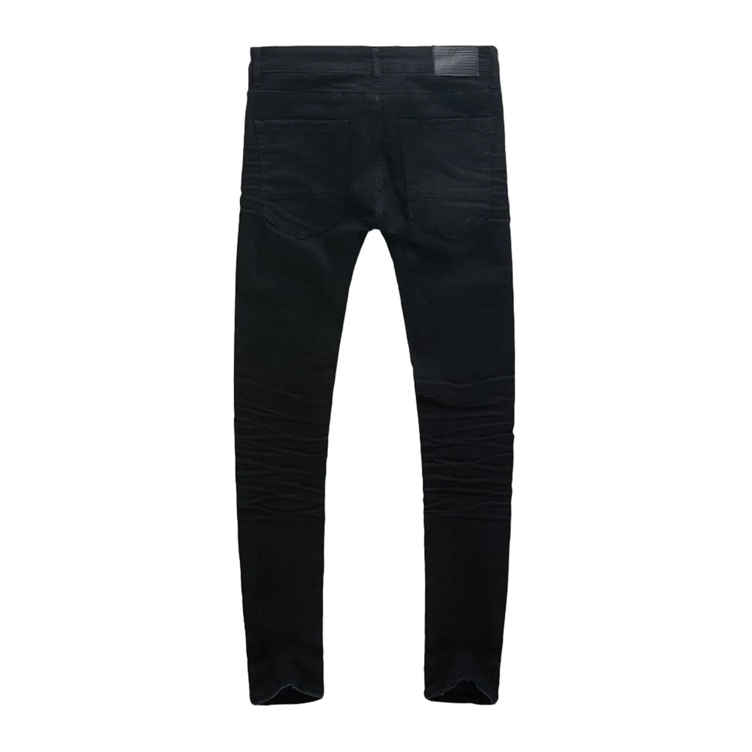 Jordan Craig Men's Ripped Jean Pants Jet Black