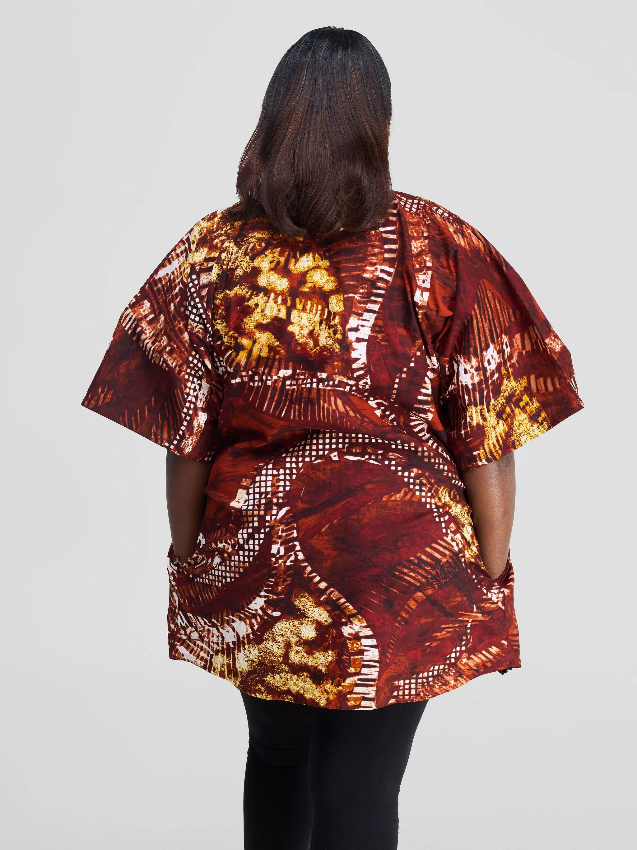 Kazungu Short Kimono