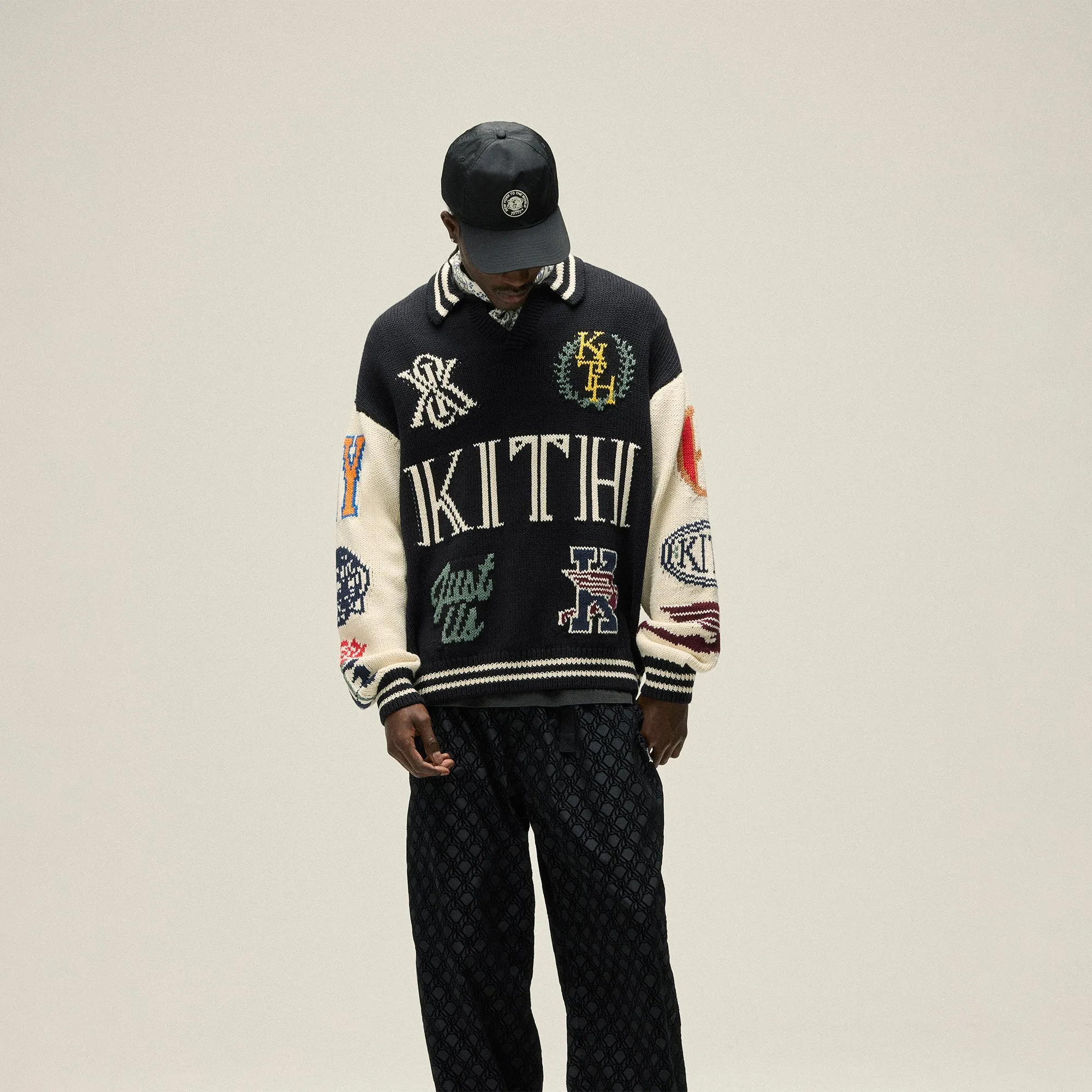 Kith Nelson Rugby Sweater - Black