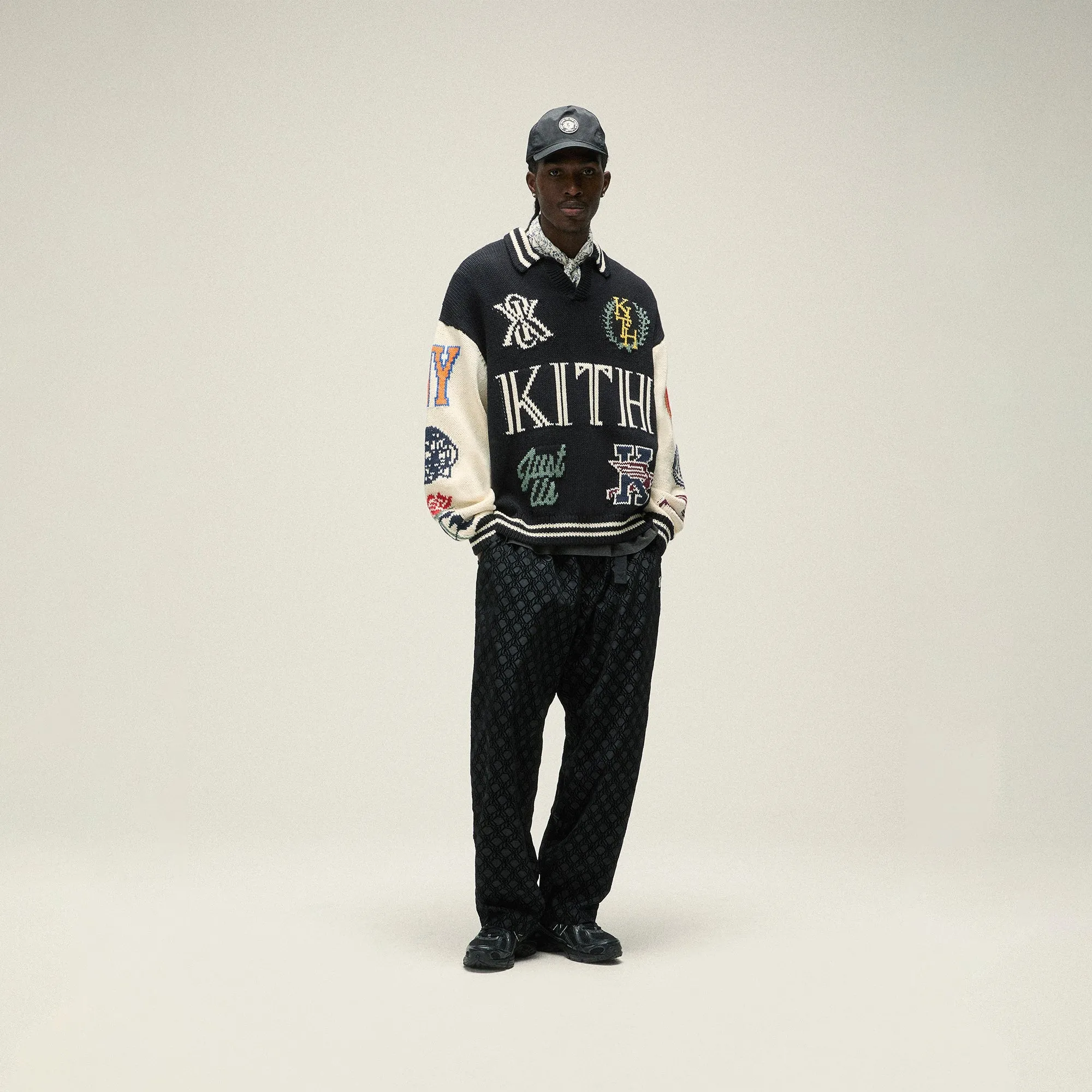 Kith Nelson Rugby Sweater - Black