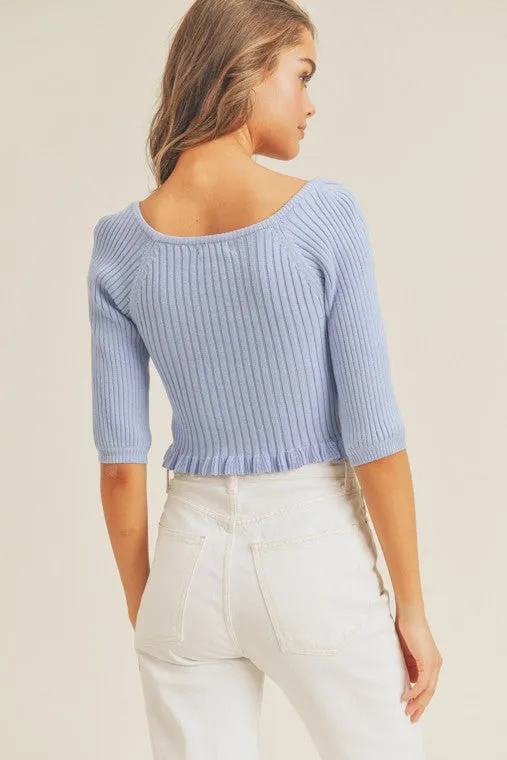 Lacie Rib Knit Top