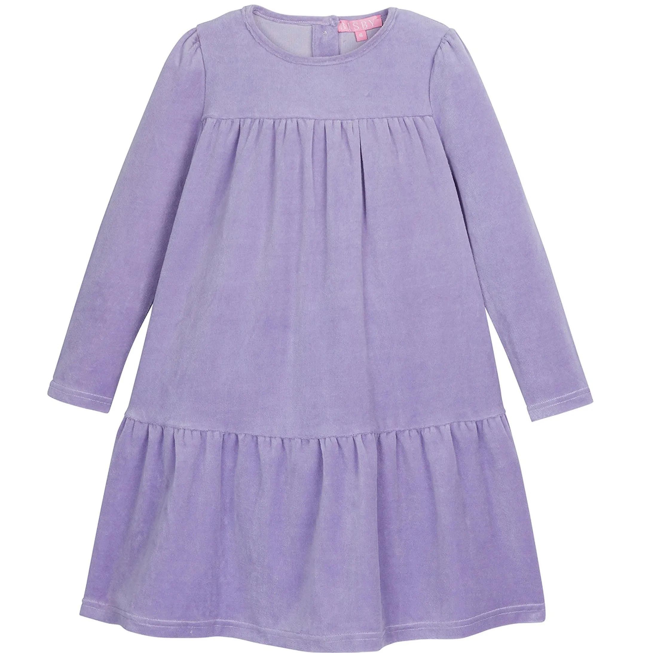 Lisle Dress - Lilac Velour