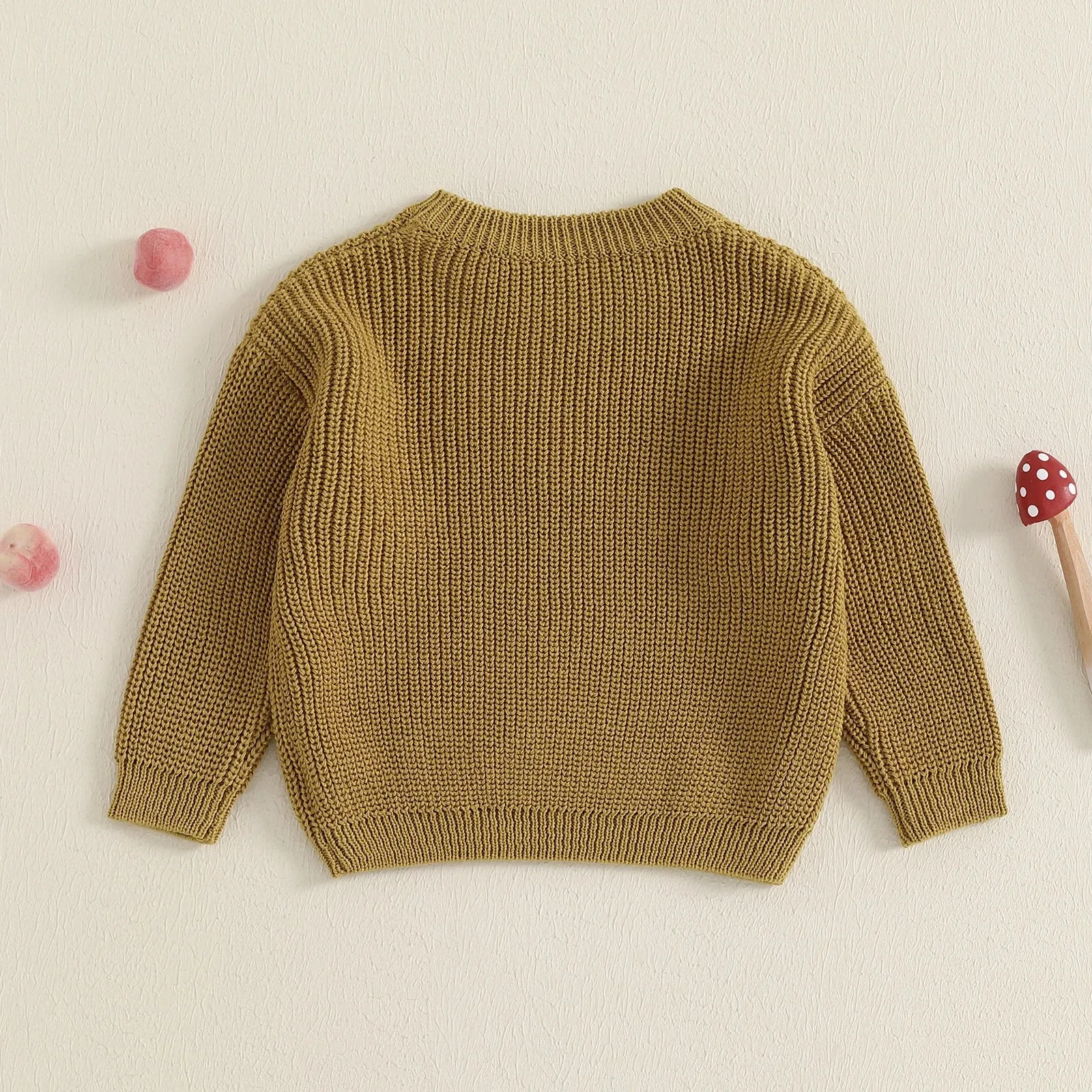 LUCKY MUSHROOM Knitted Sweater