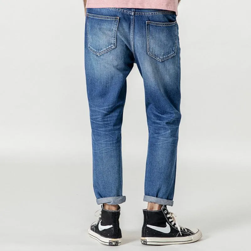 Men's Autumn/Winter Ripped Straight Jeans