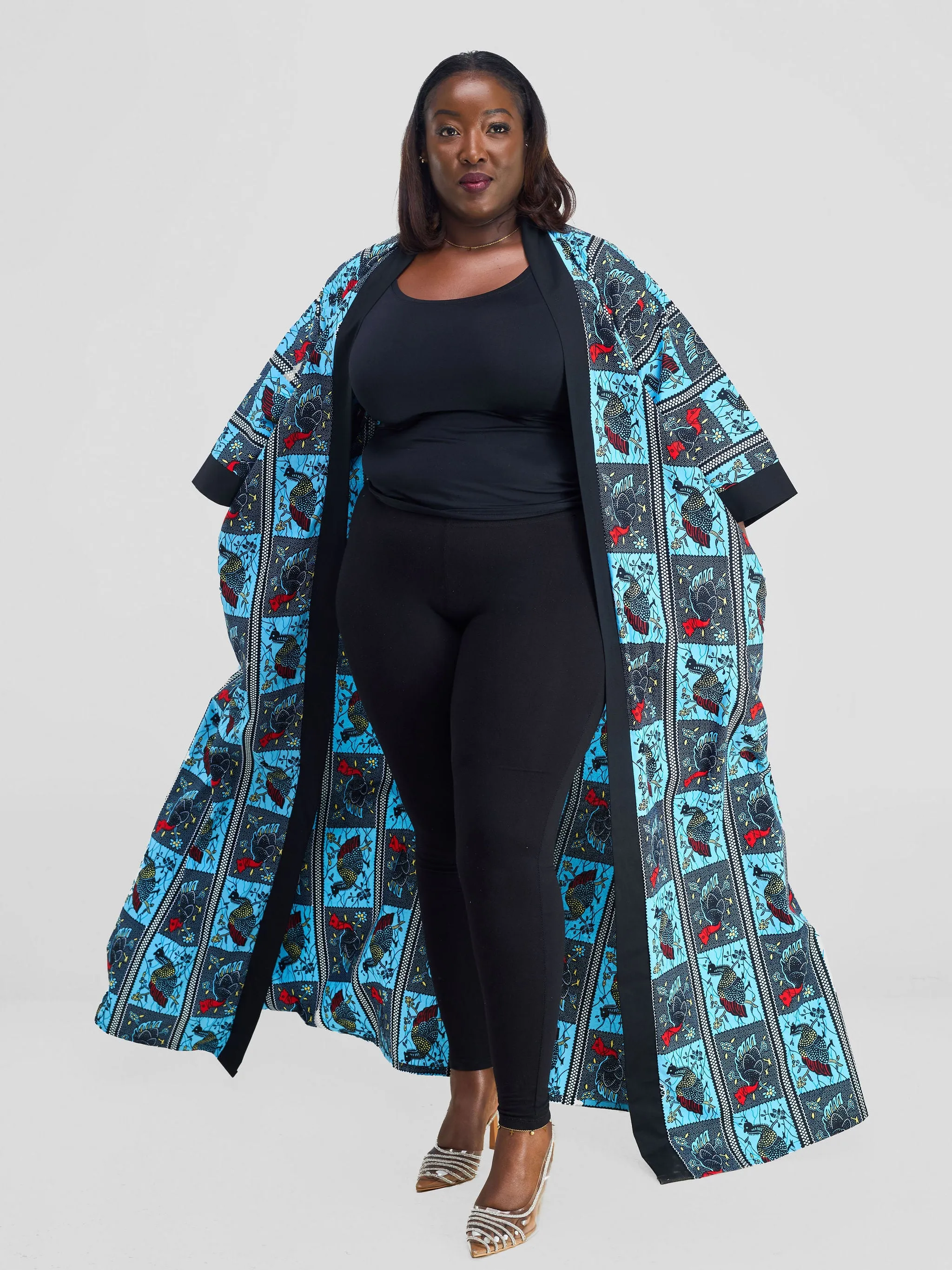 Ndege Long Kimono