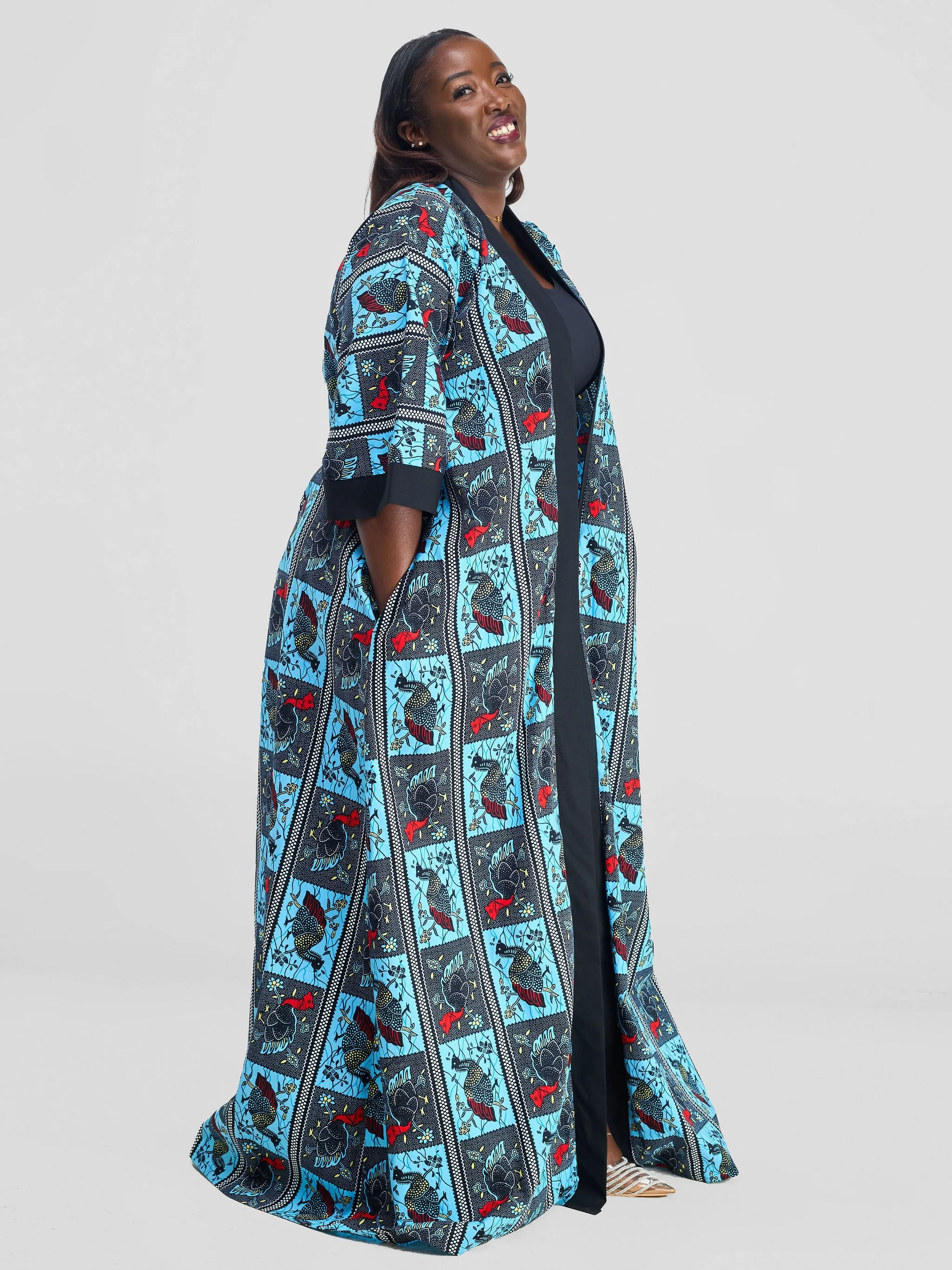 Ndege Long Kimono