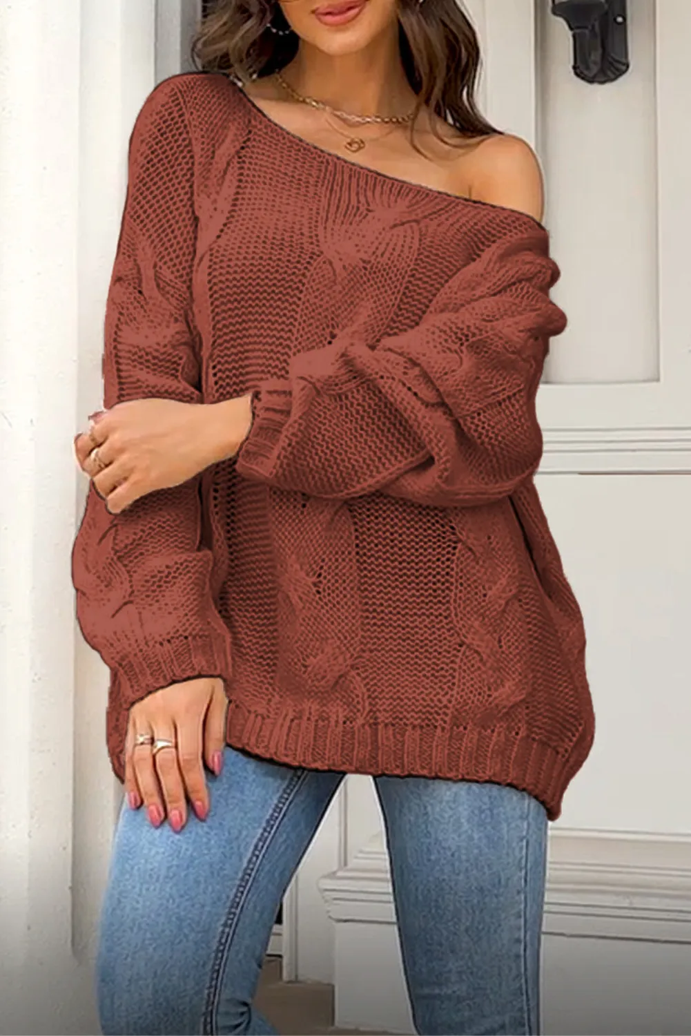 'Nella' Loose Pullover Sweater (7 Colors)