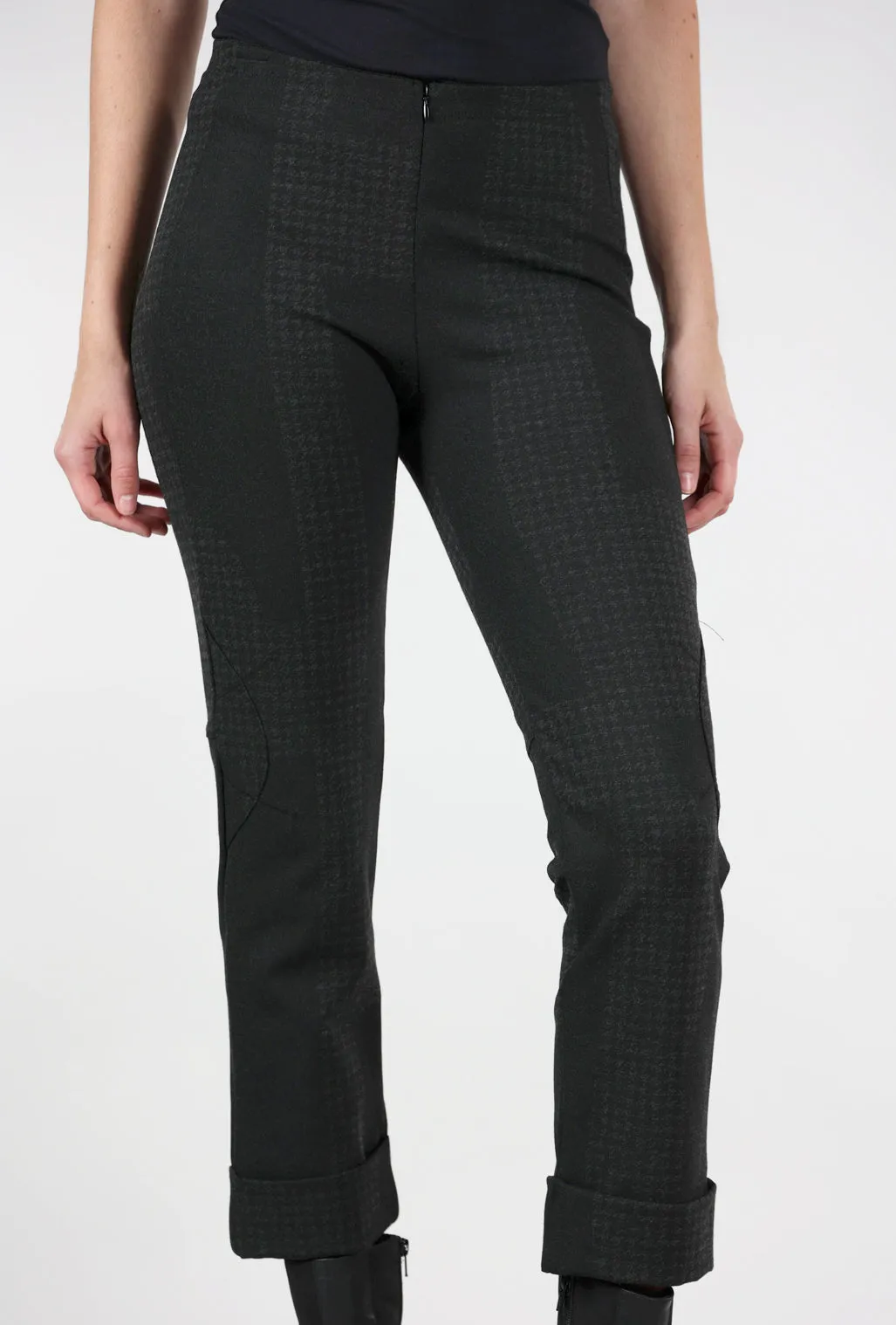 Ponte Tomba Pant, Sherlock Print/Charcoal