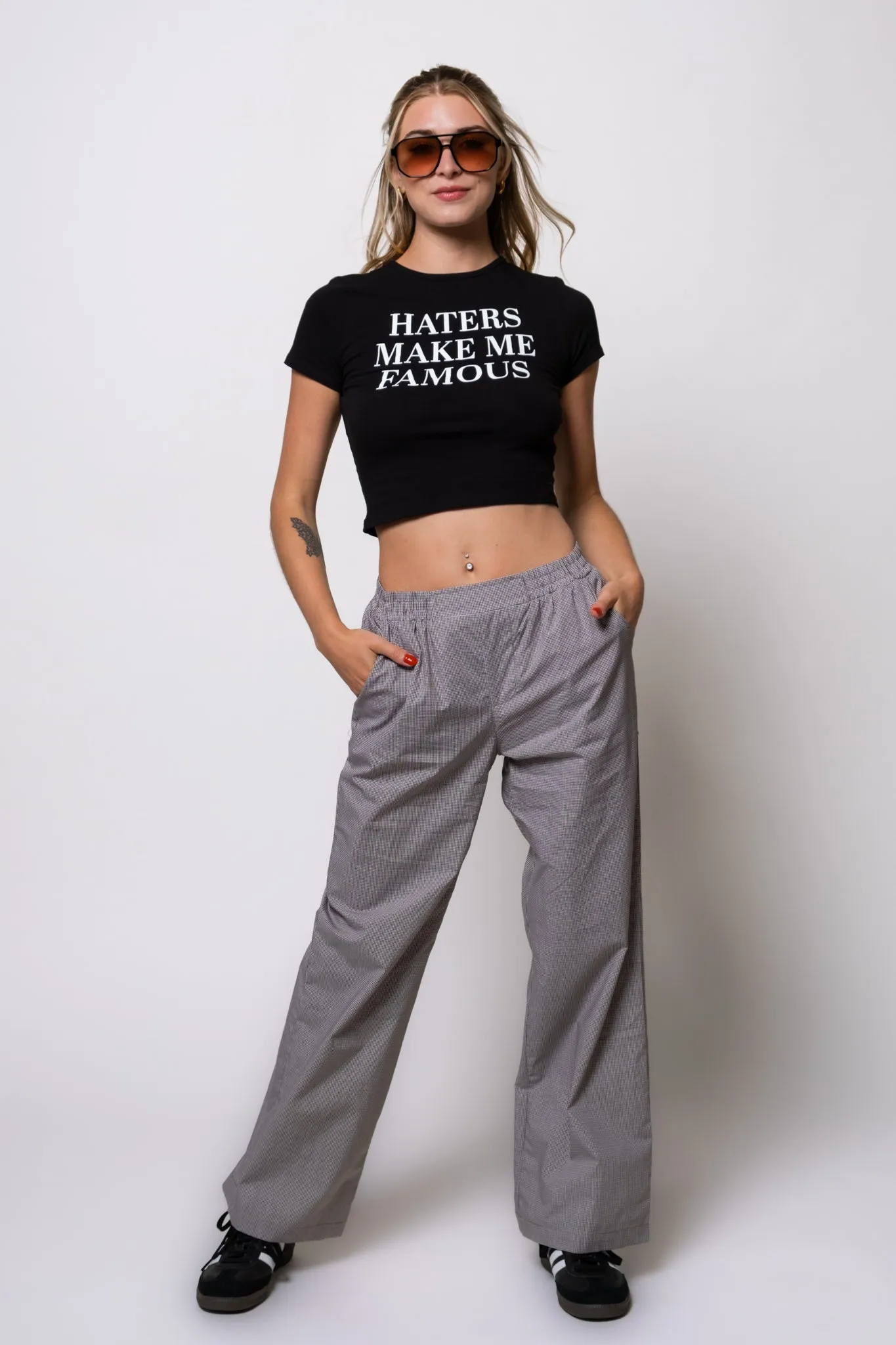 Slouchy Boxer Pants