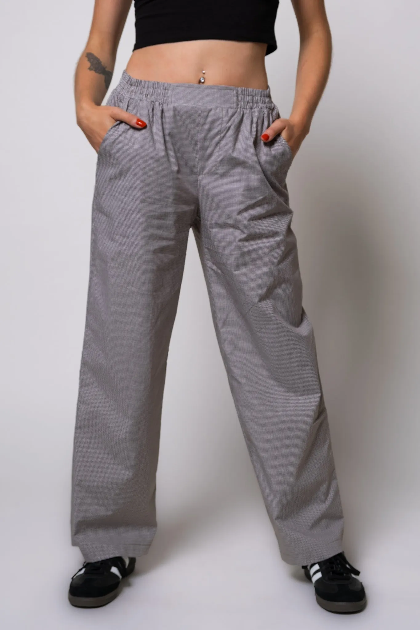 Slouchy Boxer Pants