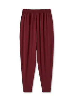 Slouchy Pant Wine by Miakoda