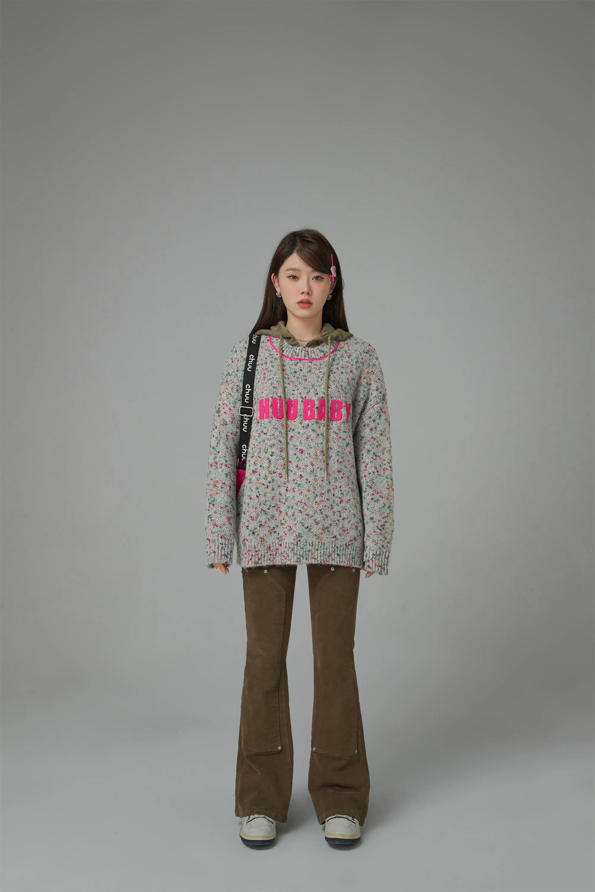 Sprinkles Everywhere Loose Fit Knit Sweater