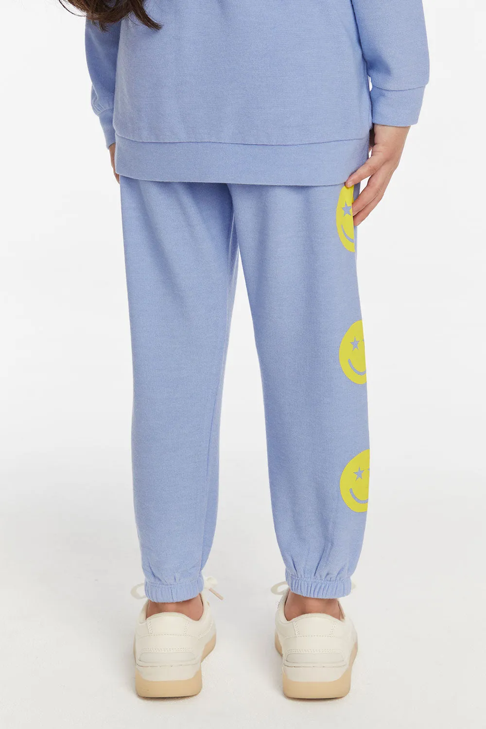 Star Smiley Slim Slouchy Girls Pant