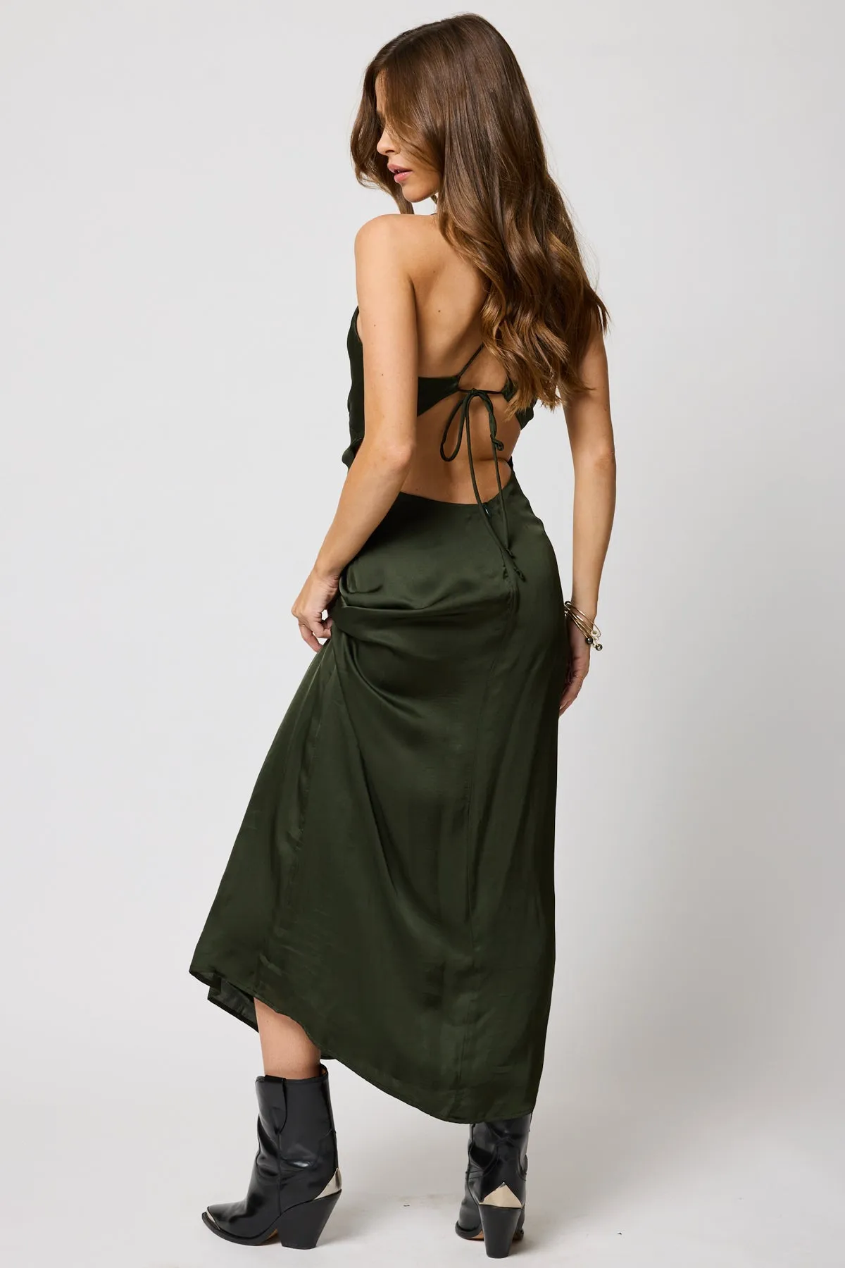 STILLWATER Lucia Silky Maxi Dress