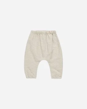 Woven Pant || Basil Stripe